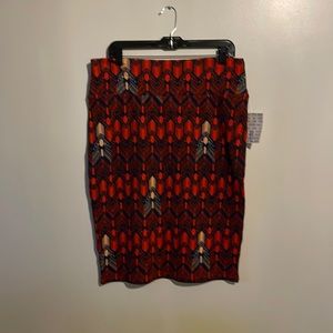 LulaRoe xl cassie skirt